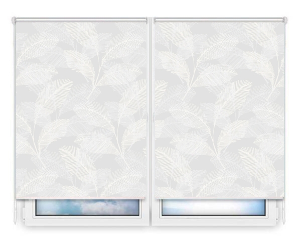 Рулонные шторы Мини Форио белый цена. Купить в «Мастерская Жалюзи»